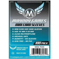 Mayday Games Mini Euro Card Sleeves 45x68mm (100 Pack)