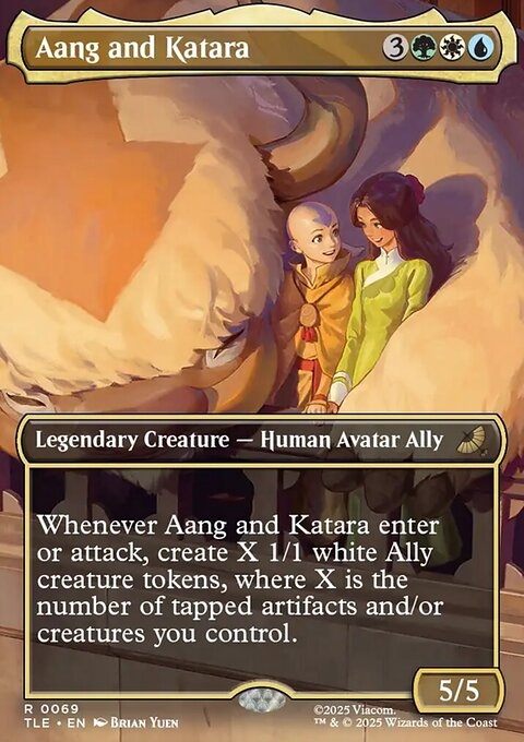 Aang and Katara