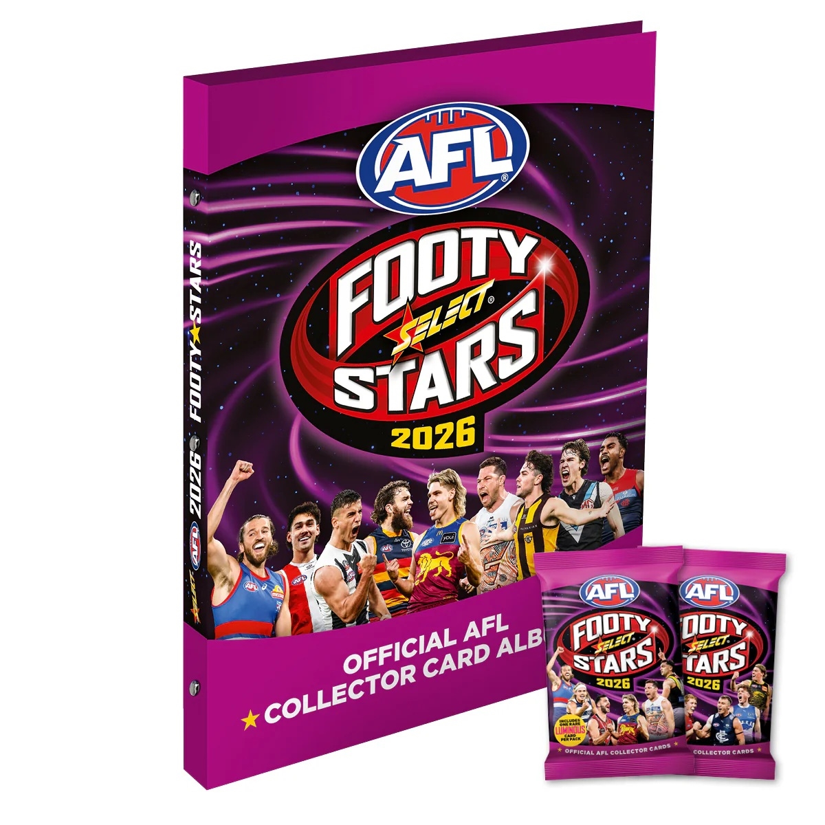 AFL Select 2026 Footy Stars Binder Album