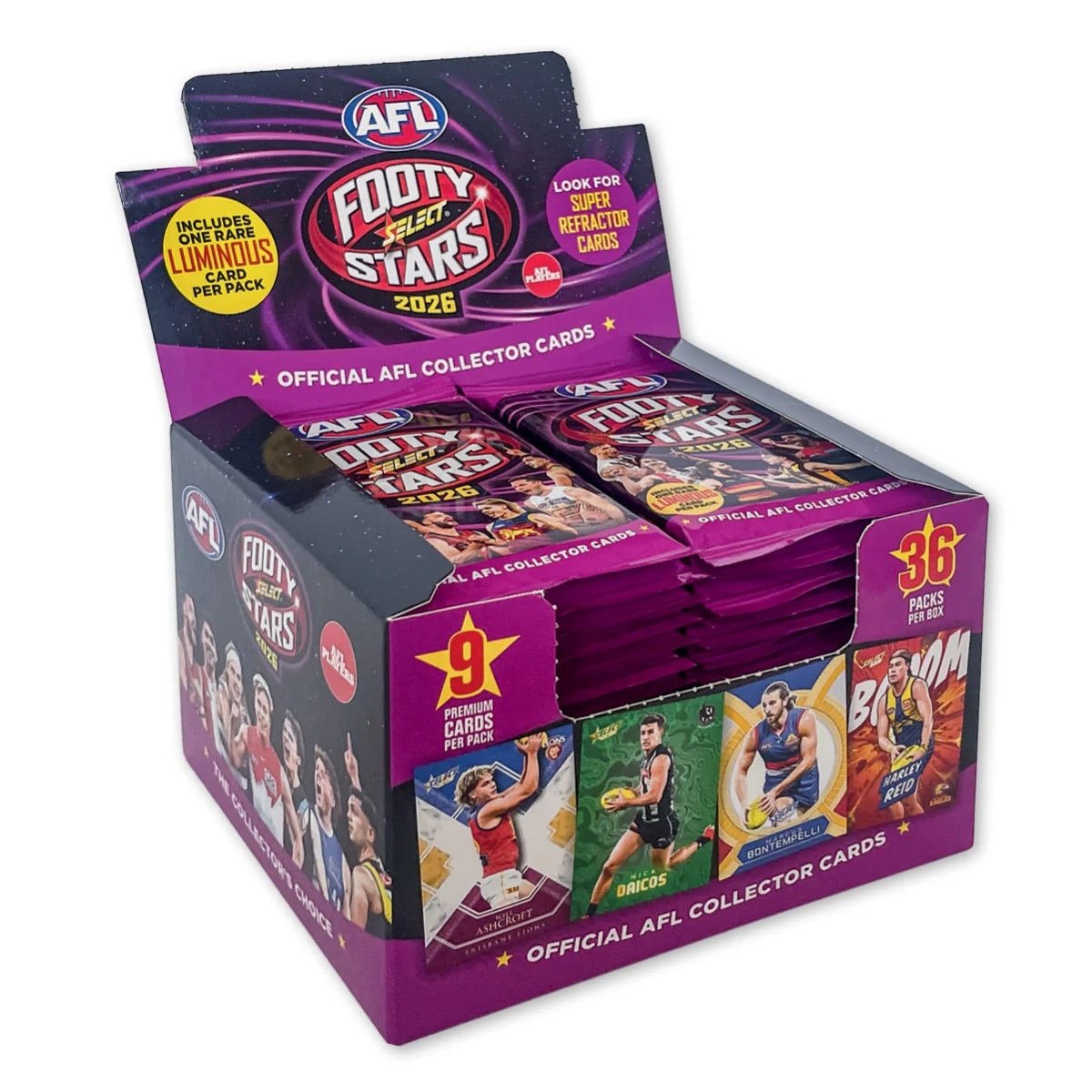 AFL Select 2026 Footy Stars Box