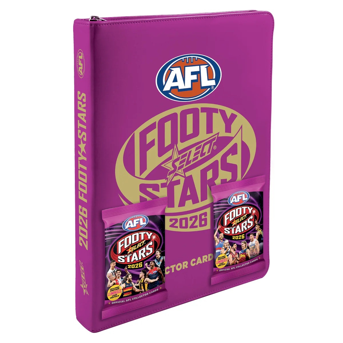 AFL Select 2026 Footy Stars Vinyl Album