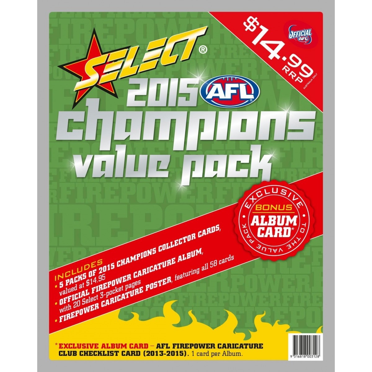 AFL Select Champions 2015 Value Pack