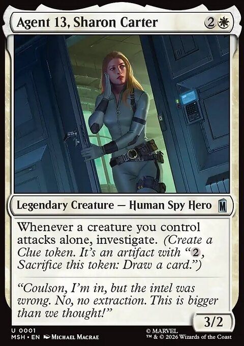 Agent 13, Sharon Carter