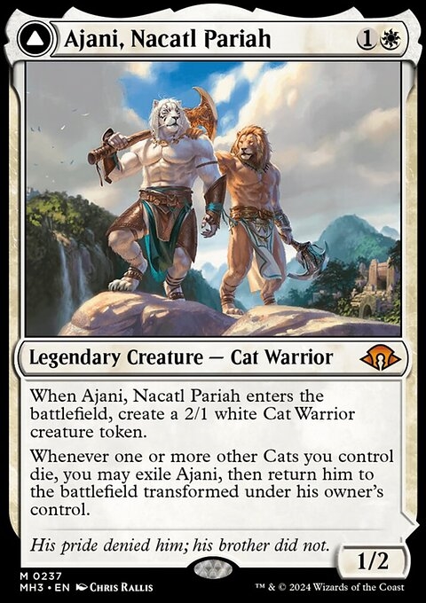 Ajani, Nacatl Pariah // Ajani, Nacatl Avenger