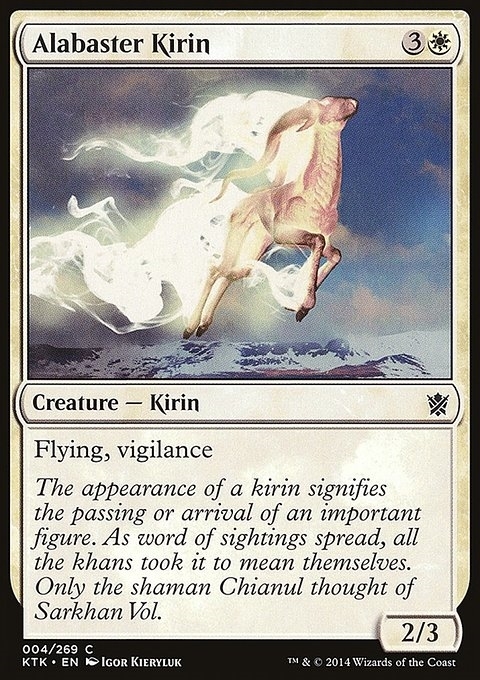 Alabaster Kirin