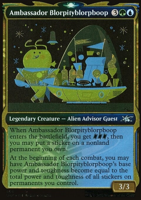 Ambassador Blorpityblorpboop (Galaxy Foil)