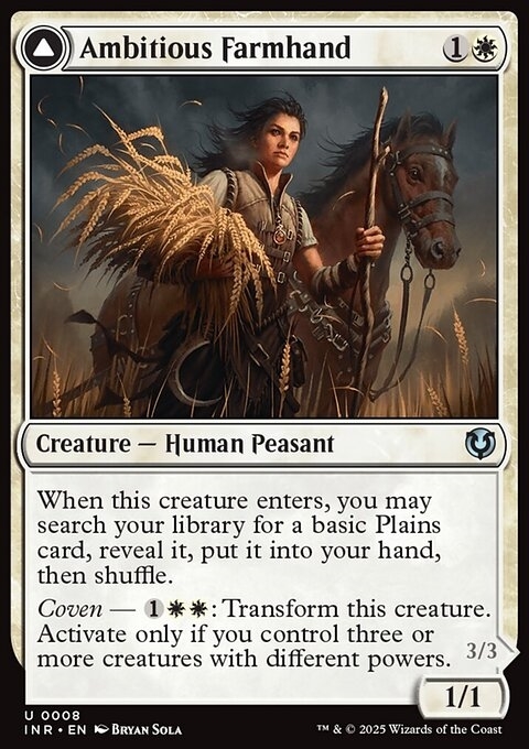 Ambitious Farmhand // Seasoned Cathar