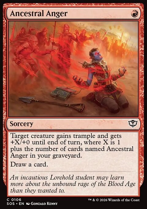 Ancestral Anger