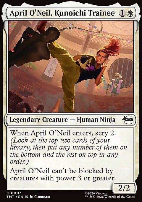 April O'Neil, Kunoichi Trainee