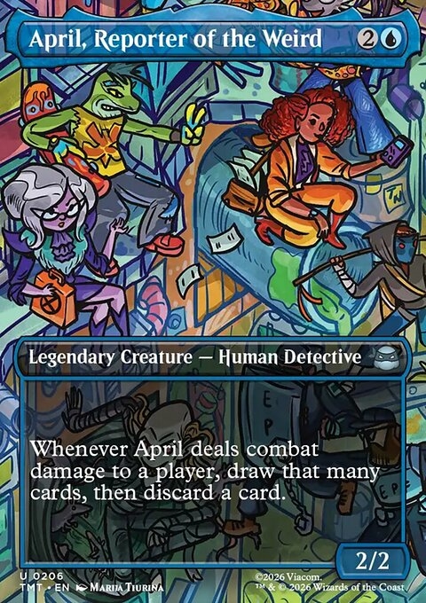 April, Reporter of the Weird