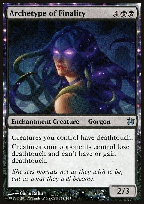 Archetype of Finality