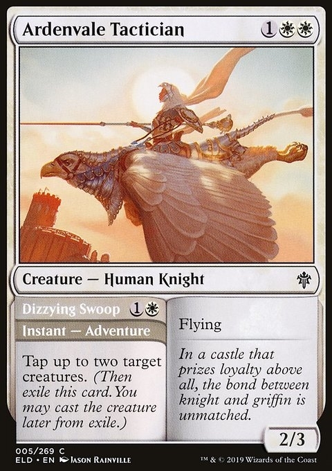 Ardenvale Tactician // Dizzying Swoop