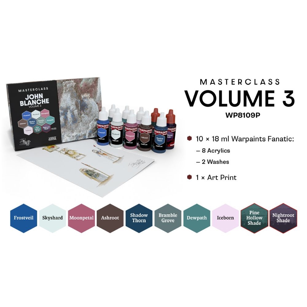 Army Painter - Masterclass John Blanche Volume 3 Paint Set