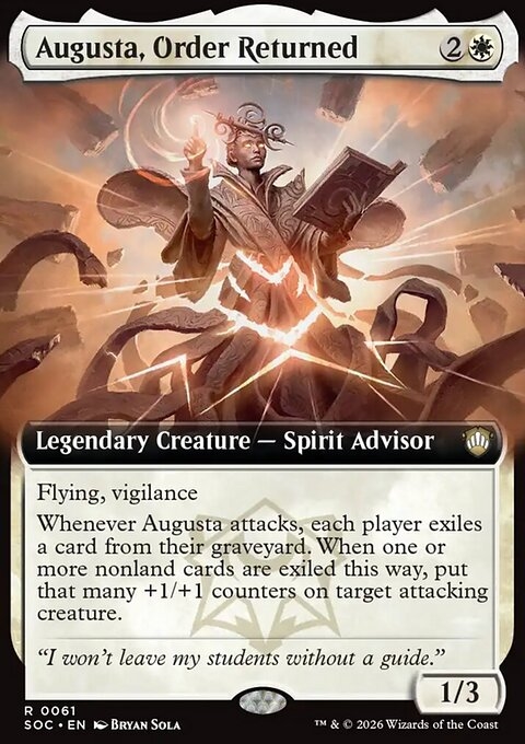 Augusta, Order Returned