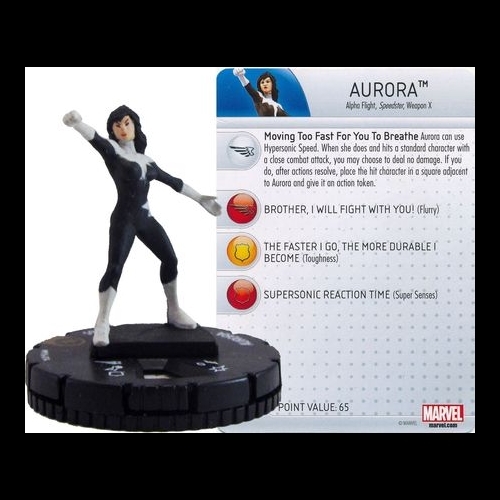 Aurora #M16-014 Wizkids Promo Marvel Heroclix Single Figure