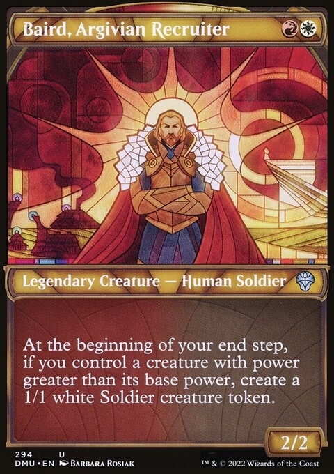 Baird, Argivian Recruiter