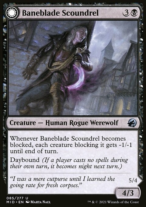 Baneblade Scoundrel // Baneclaw Marauder