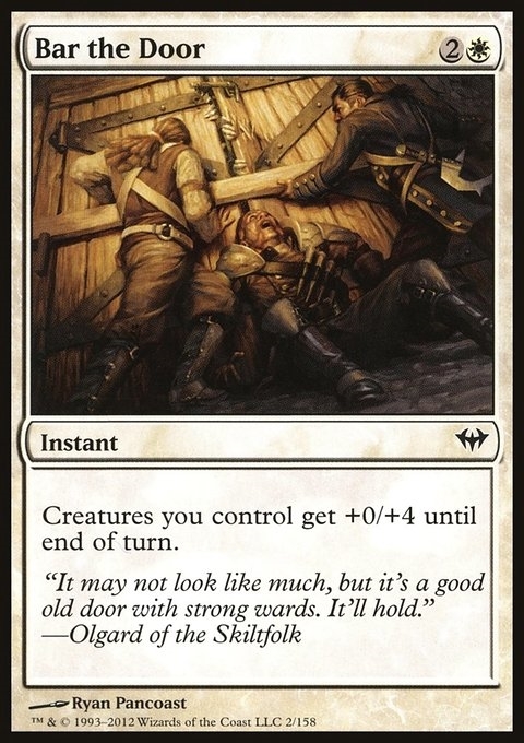 Bar the Door