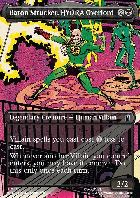 Baron Strucker, HYDRA Overlord