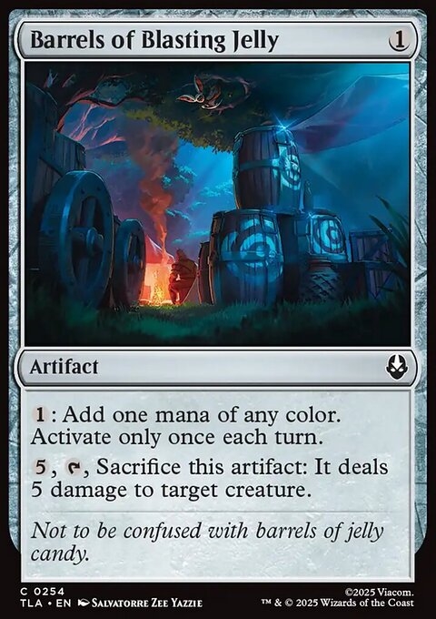 Barrels of Blasting Jelly