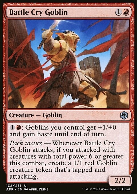 Battle Cry Goblin