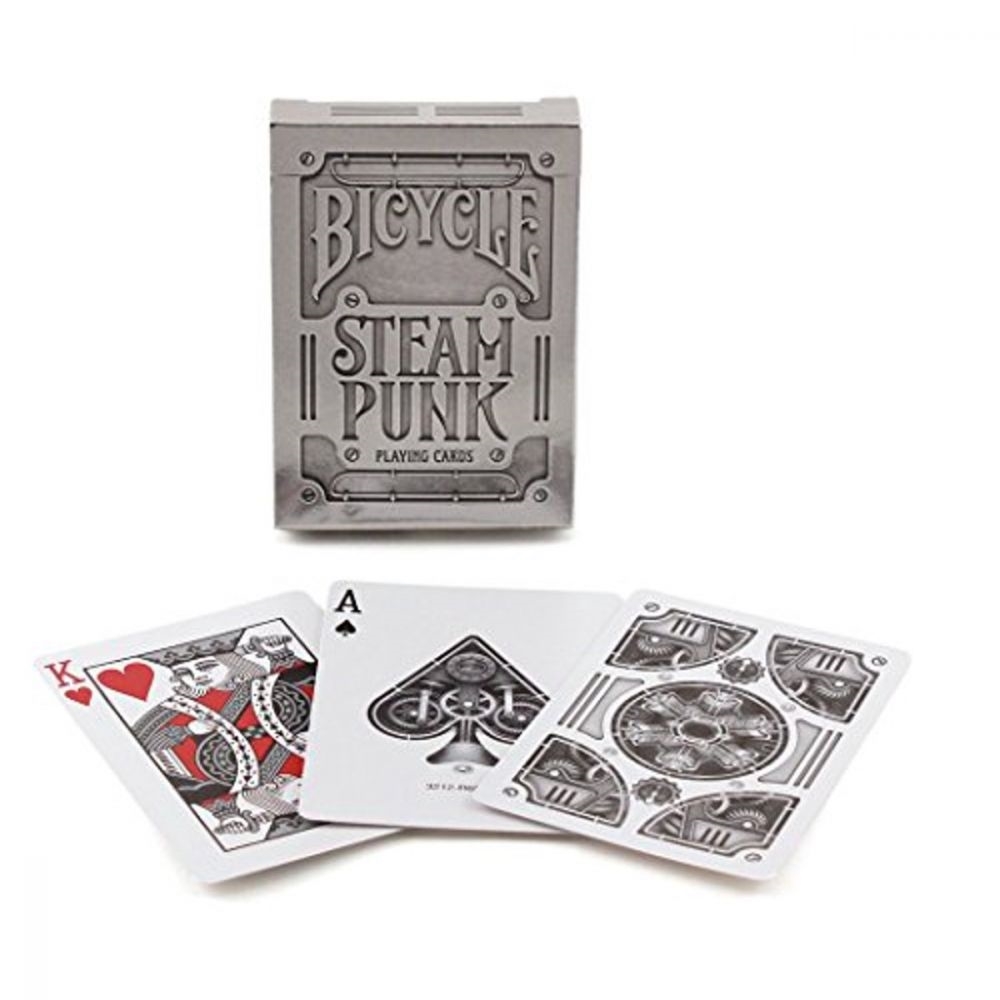 Bicycle Playing Cards - Steam Punk Deck Silver