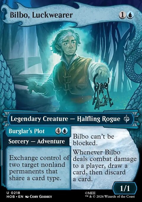Bilbo, Luckwearer // Burglar's Plot