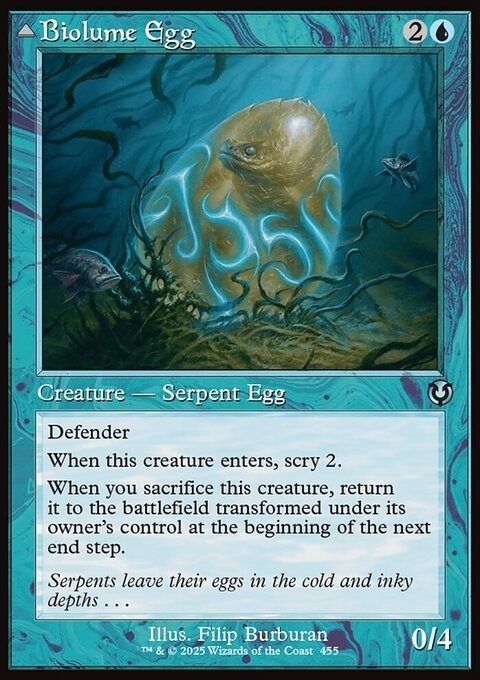 Biolume Egg // Biolume Serpent