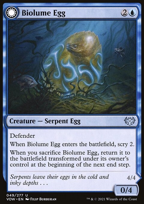 Biolume Egg // Biolume Serpent