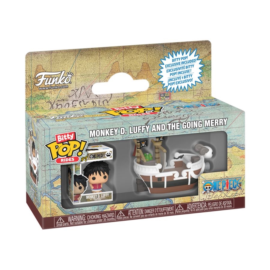 Bitty POP! Rides - One Piece Monkey D. Luffy and the Going Merry