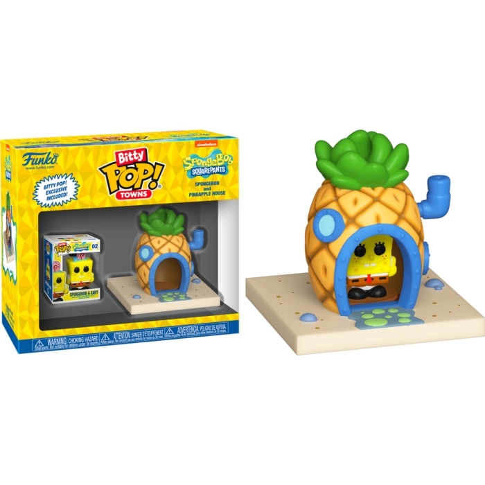 Bitty POP! Towns - Spongebob Squarepants and Pineapple House