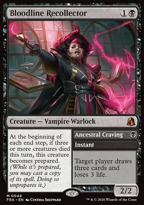 Bloodline Recollector // Ancestral Craving