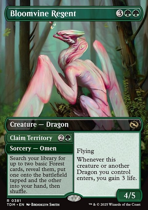 Bloomvine Regent // Claim Territory // Bloomvine Regent