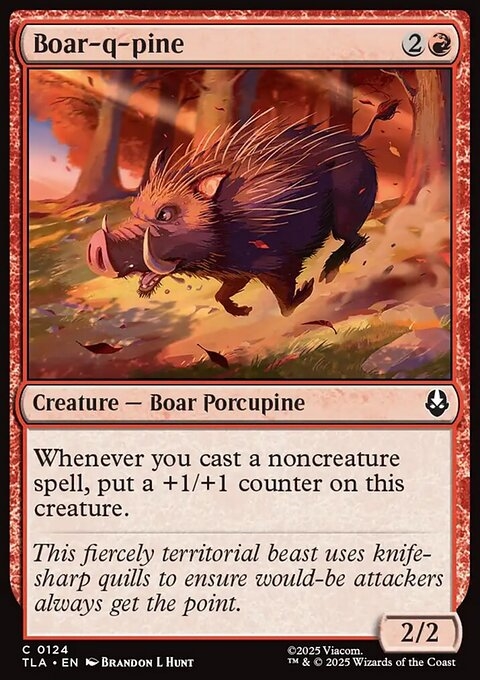 Boar-q-pine