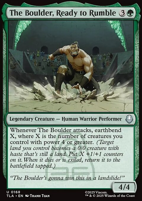 The Boulder, Ready to Rumble