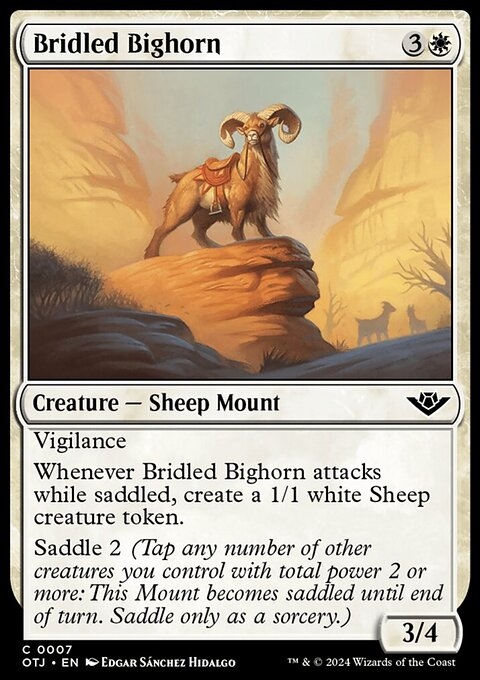 Bridled Bighorn