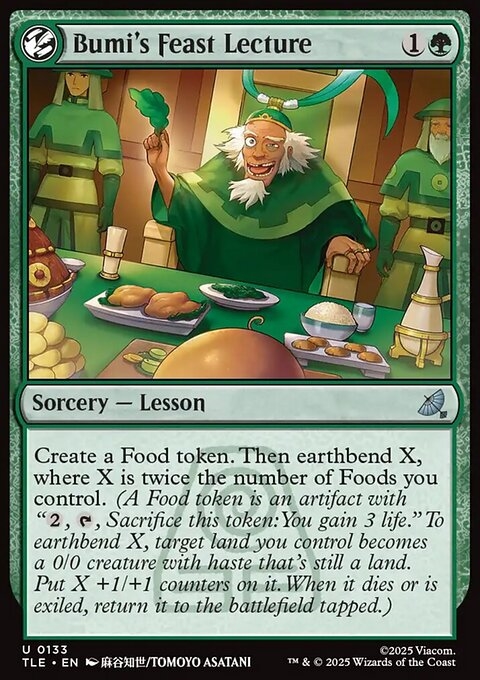 Bumi's Feast Lecture