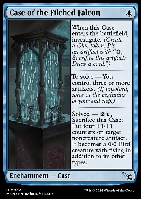 Case of the Filched Falcon