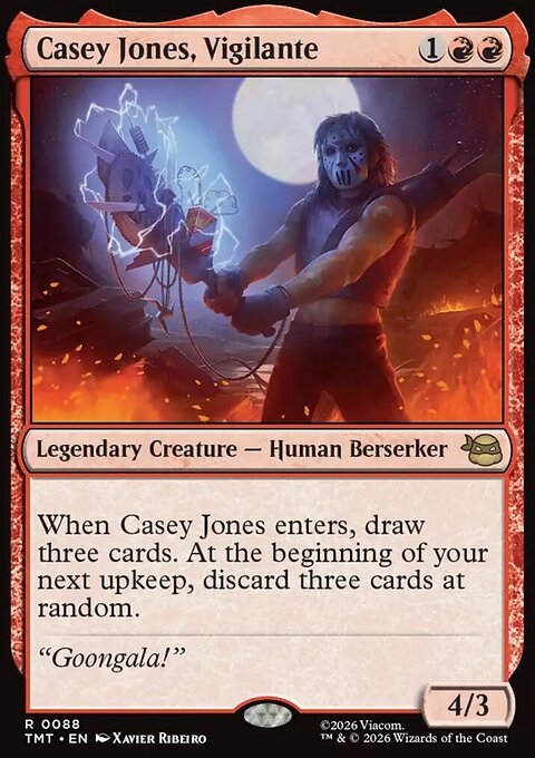 Casey Jones, Vigilante