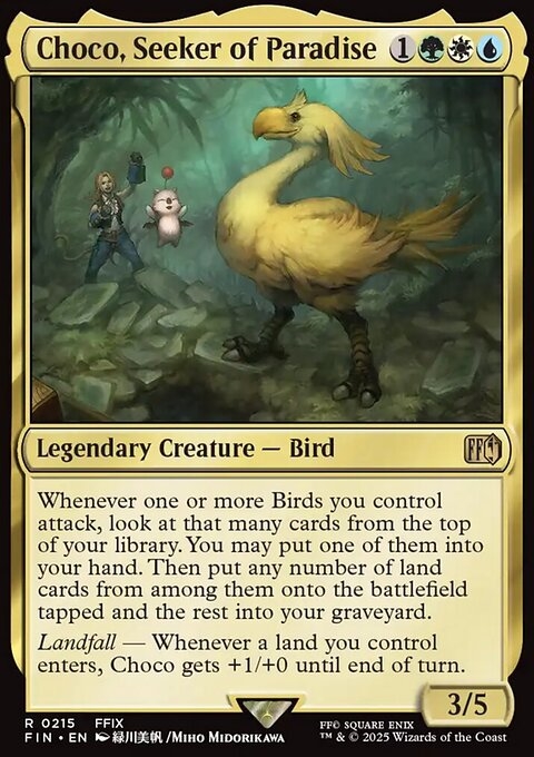 Choco, Seeker of Paradise