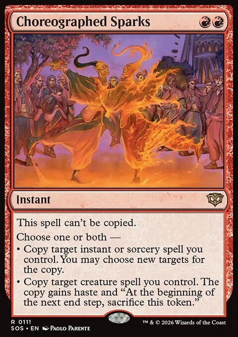 Choreographed Sparks