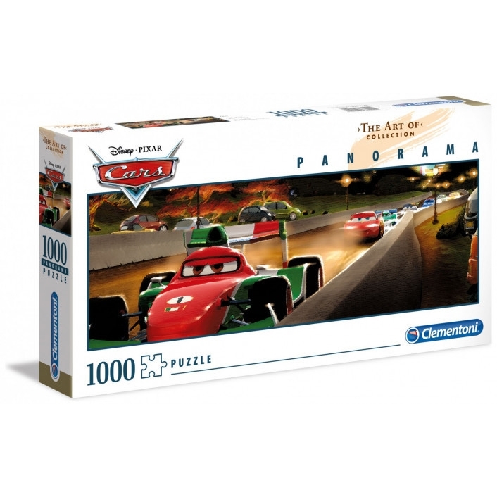 Clementoni Disney Cars Art Collection Panorama Puzzle 1000 Pieces