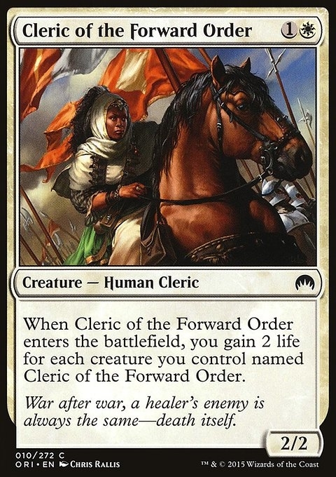 Cleric of the Forward Order