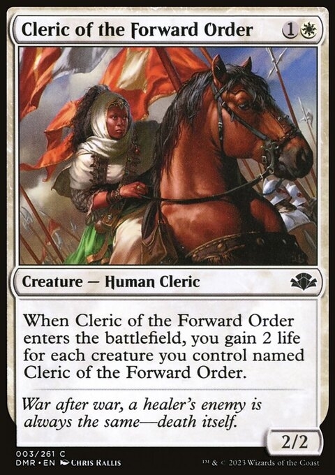 Cleric of the Forward Order