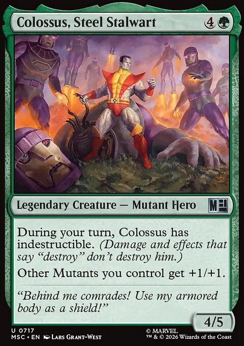 Colossus, Steel Stalwart