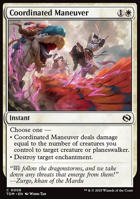 Coordinated Maneuver