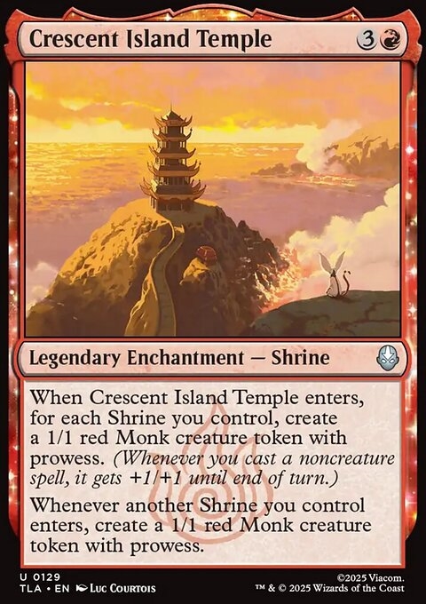 Crescent Island Temple