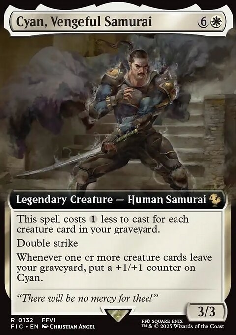 Cyan, Vengeful Samurai