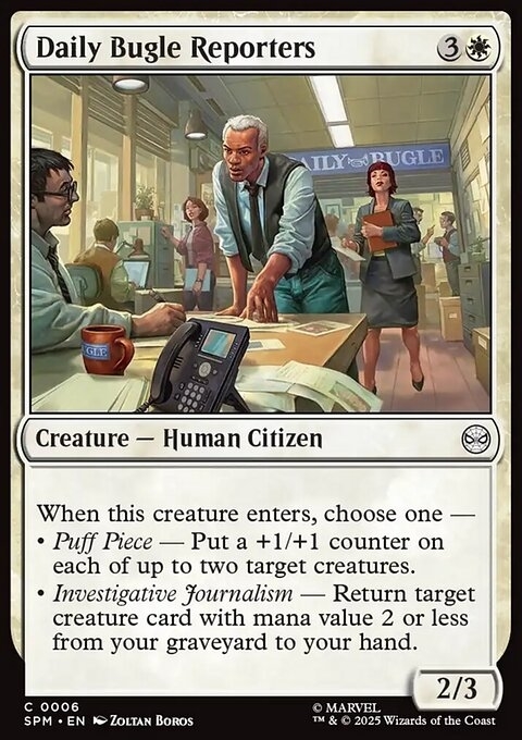 Daily Bugle Reporters