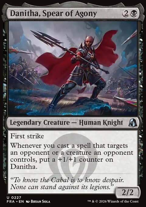 Danitha, Spear of Agony